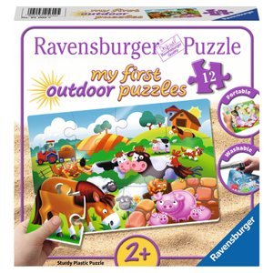 Ravensburger Moje první venkovní puzzle - Milá hospodářská zvířata