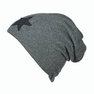 Sterntaler slouch beanie potní tkanina iron grey