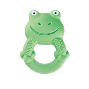 MAM Friends Pomůcka na prořezávání zubů Max the Frog zelená