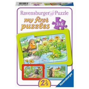 Ravensburger Puzzle Malá zahradní zvířata