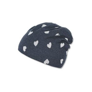 Sterntaler Slouch Beanie blue melange