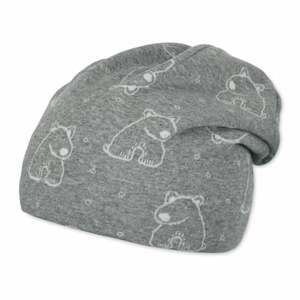 Sterntaler Slouch Beanie silver melange