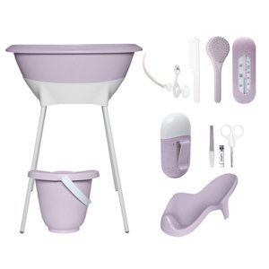 Luma ® Baby care koupelová a pečující sada Speckles Purple