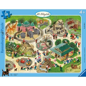 Ravensburger Puzzle Ali Mitgutsch: V zoo