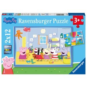 Ravensburger 2x12 Puzzle - Peppova dobrodružství