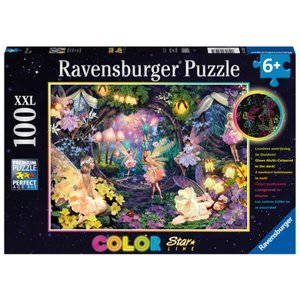 Ravensburger Color Hvězdná linka Puzzle - Zářící lesní víly