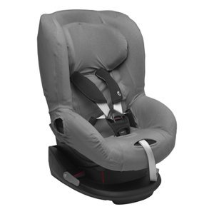 Meyco Potah sedadla Basic Jersey Grey pro dětskou autosedačku velikosti 1+ s opěrkou hlavy