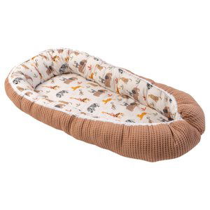 Ullenboom Cuddle Nest Waffle Pique Sand Savannah 55 x 95 cm