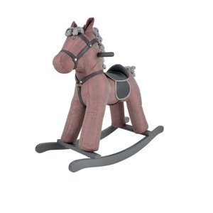 Hračky knorr® Houpací kůň Růžový horse