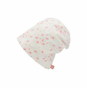 Sterntaler Čepice Slouch Beanie Hearts ecru