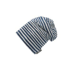 Sterntaler Čepice Slouch Beanie Stripes Medium Blue