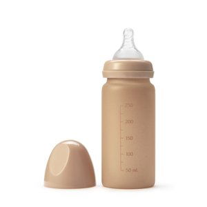 Skleněná kojenecká láhev Elodie 250 ml, Blush ing Pink