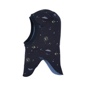 Maximo Slouchy klobouk džíny-roztavená/ půlnoční modrá- space