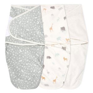 aden + anais™ essentials zavinovačka 1,5 TOG 3ks wild prairie Velboa 0-3 měsíce