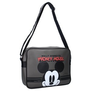 Kidzroom Taška přes rameno Mickey Mouse There's Only One Logo šedá