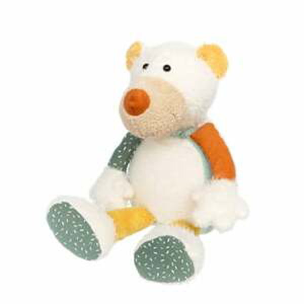 sigikid ® Plyšová hračka Lední medvěd Swetty Yellow bílá