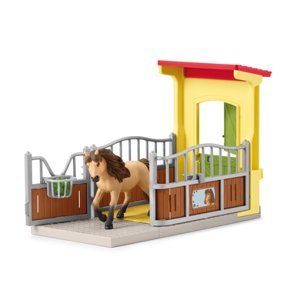 schleich ® Pony box s Island hřebec 42609