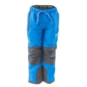 kalhoty sportovní outdoorové, podšité fleezovou podšívkou, Pidilidi, PD1121-33, světle modrá - 128 | 8let