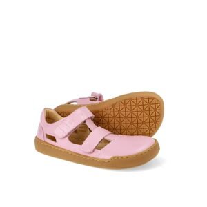 Dívčí barefoot sandály CRAVE SHELLWOOD Rose,  růžová - 27