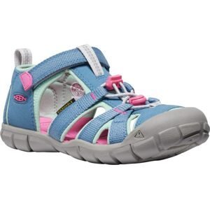 Dívčí sandály SEACAMP II CNX coronet  blue/hot pink, KEEN, 1028841/1028850 - 27/28