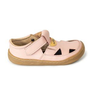 Barefoot dětské sandálky Pegres, SBF51 růžová - 22