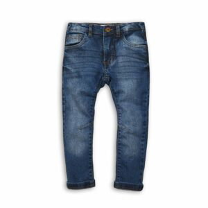Kalhoty chlapecké džínové s elastenem, Minoti, WEST 3, modrá - 98/104 | 3/4let