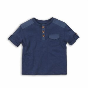 Tričko chlapecké s krátkým rukávem, Minoti, CACTUS 7, modrá - 80/86 | 12-18m