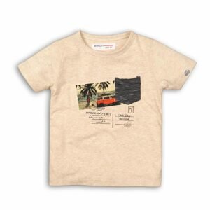 Tričko chlapecké s krátkým rukávem, Minoti, Springs 9, kluk - 68/80 | 6-12m