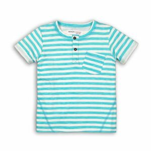 Tričko chlapecké s krátkým rukávem, Minoti, Eco 7, modrá - 68/80 | 6-12m