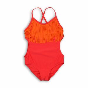 Plavky dívčí jednodílné, Minoti, KG SWIMSUIT 11, červená - 116/122 | 6/7let