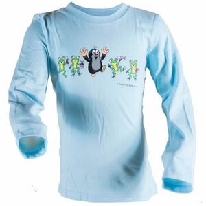 tričko chlapecké KRTEK FROG BLUE, Pidilidi, 2013, světle modrá - 110 | 5let