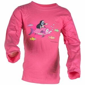 tričko dívčí KRTEK FISH, Pidilidi, 2016, růžová - 110 | 5let