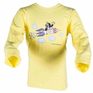 tričko chlapecké KRTEK ROCKET, Pidilidi, 2017, žlutá - 98 | 3roky