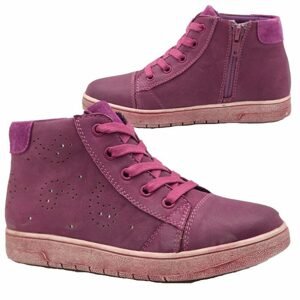 boty dívčí celoroční, Bugga, B00138-06, fialová - 28