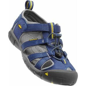 Dětské sandály SEACAMP II CNX, blue depths/gargoyle, Keen, 1010096, modrá - 29