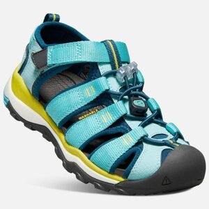 Dětské sandály NEWPORT NEO H2 JR, aqua sea/legion blue, Keen, 1018420, modrá - 36