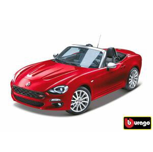 Bburago 1:24 Fiat 124 Spider Red,  W007304