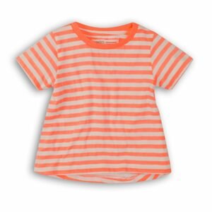Tričko dívčí s krátkým rukávem, Minoti, 2SLUBT18, oranžová - 128/134 | 8/9let