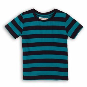 Tričko chlapecké s krátkým rukávem, Minoti, 1STRIPE 3, modrá - 74/80 | 9-12m