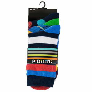 ponožky chlapecké - 3pack, Pidilidi, PD0128, Kluk - 38-39