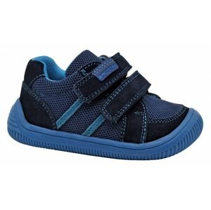 chlapecké celoroční boty Barefoot BRIK NAVY, protetika, modrá - 29