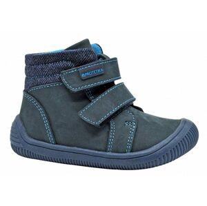 chlapecké celoroční boty Barefoot FABIAN, protetika, modrá - 22