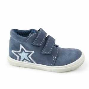 chlapecká celoroční  obuv J022/S/V/Hvězda modrá, jonap, modrá - 23