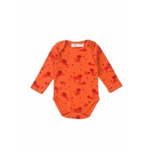 Body kojenecké BIO bavlna, Minoti, Simba 3, oranžová - 74/80 | 9-12m