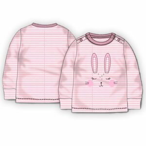 Tričko kojenecké BIO bavlna, Minoti, Blush 1, růžová - 68/74 | 6-9m