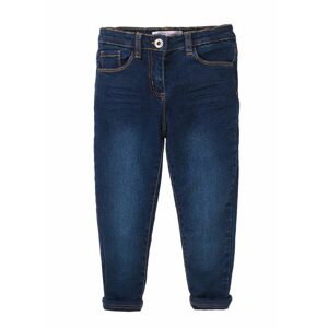 Kalhoty dívčí podšité džínové s elastanem, Minoti, 8GLNJEAN 2, modrá - 134/140 | 9/10let