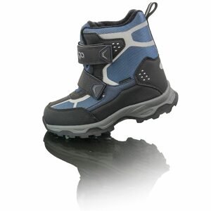 chlapecké zimní boty WALE, Bugga, B00169-04, modrá - 26