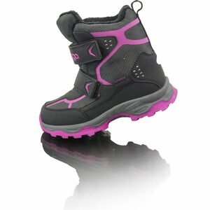 dívčí zimní boty WALE, Bugga, B00169-03, růžová - 25