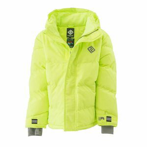 bunda zimní Puffa Neon chlapecká, Pidilidi, PD1110-19, zelená - 116 | 6let