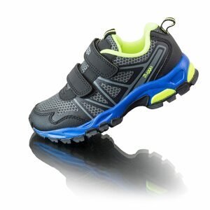 Chlapecké boty sportovní outdoorové AKA, Bugga, B00167-09, šedá - 28